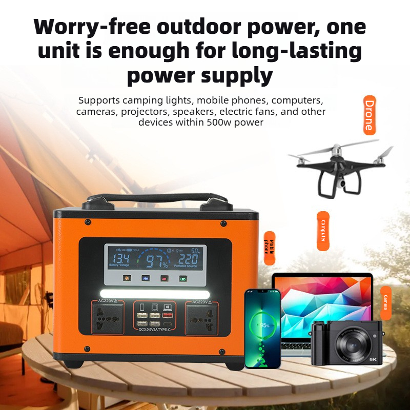 220V 600W Portable Power Stati - Ac Outdoor Power 评论和价格