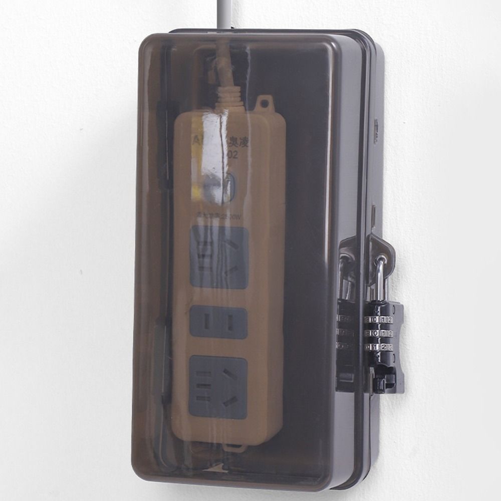 Portable Plastic Plug Box Anti - Outdoor Power Strip Weatherproof 评论和价格