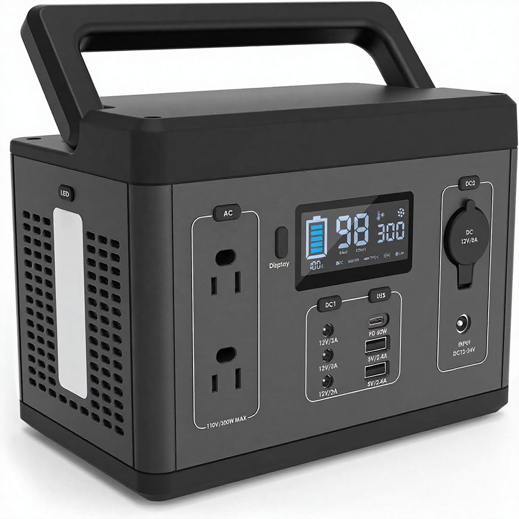 Portable 500W Power Station 56 - Ac Outdoor Power 评论和价格